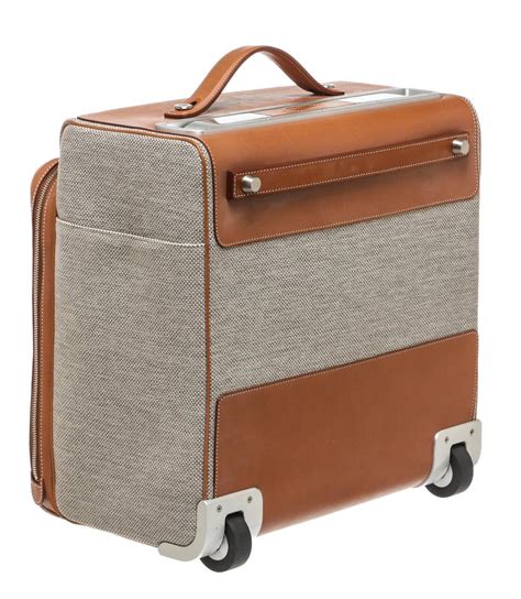 hermes trolley bag|Hermes luggage line.